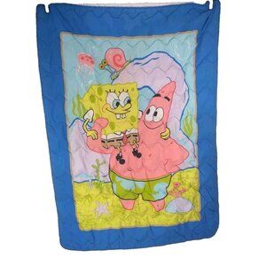 2006 HTF Viacom Sponge Bob Bed Cover Twin Single Beddinc READ